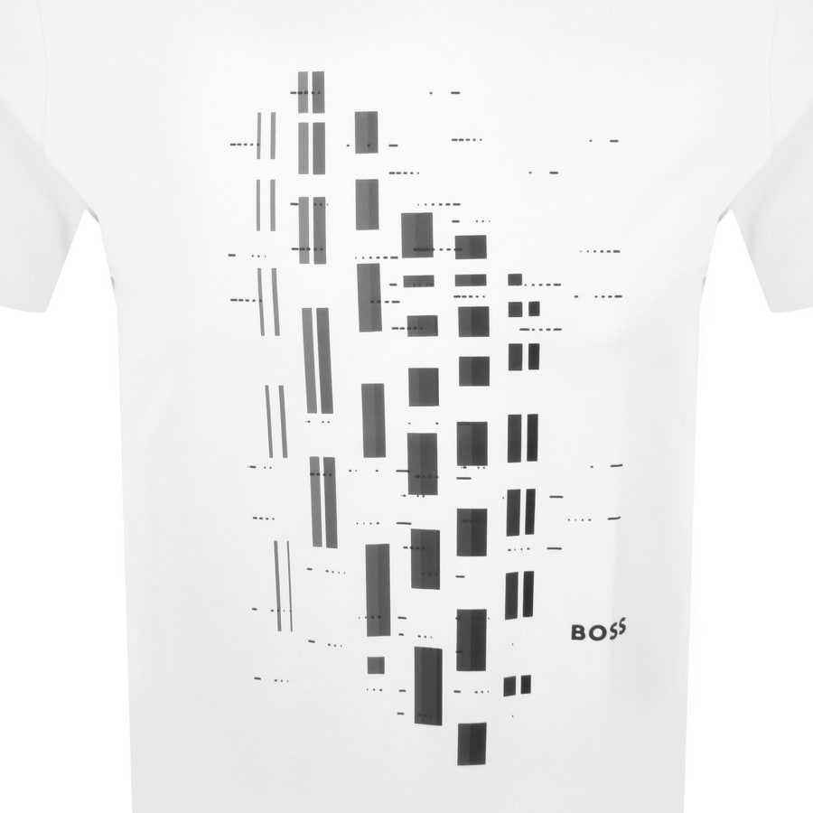 Tシャツ・カットソー BOSS Men T-shirt White 50538112 100 BOSS: T-shirt men - White | Boss t-shirt 50538112 online at
